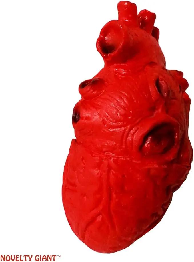 Life Size Foam Heart Gory Halloween Prop by GreenHaven Gardens
