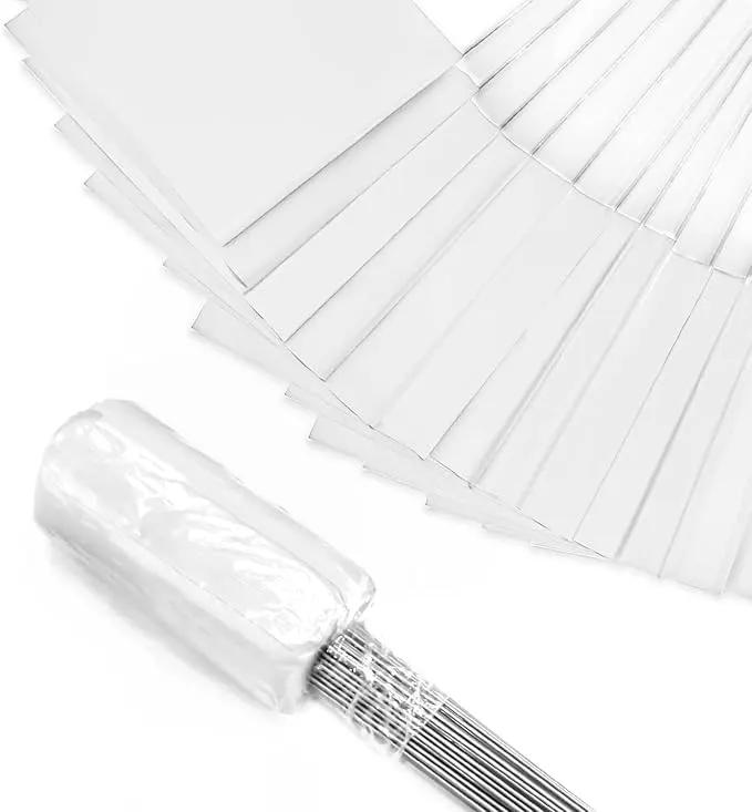 Zozen 100Pack White Marking Flags, Writable/15x4x5 Inch, Yard Flags for Lawn & Irrigation & Landscape & Sprinkler & Survey & Dog Training. by GreenHaven Gardens