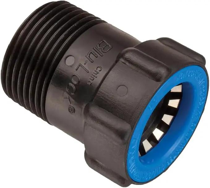 Orbit 31383H - 3/4" Blu-Lock x 1" MPT Adapter by GreenHaven Gardens