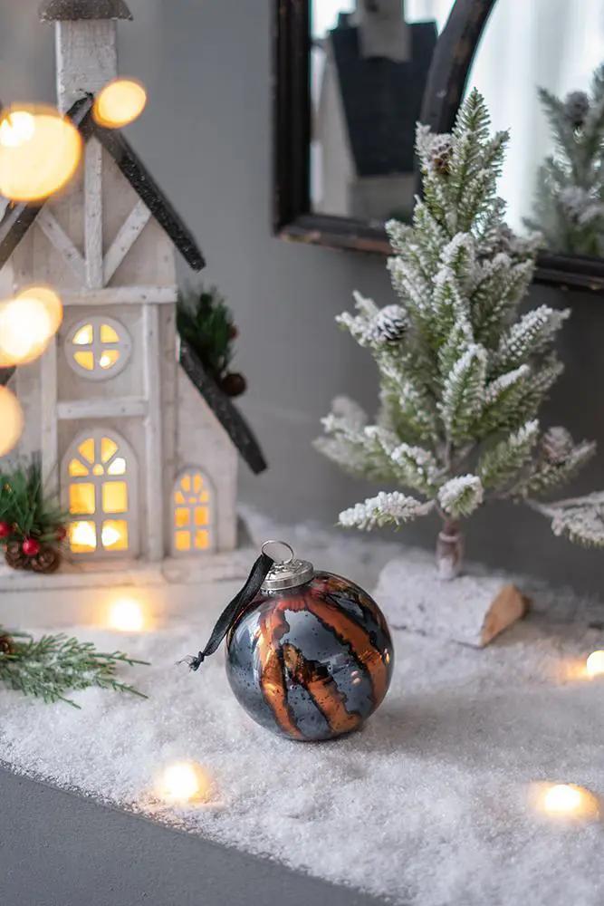 Christmas Ball Ornaments, Decorative Hanging Ball Christmas Tree Ornaments, For Holiday Party Decorations (Set of 6) by Unique Piece Furniture