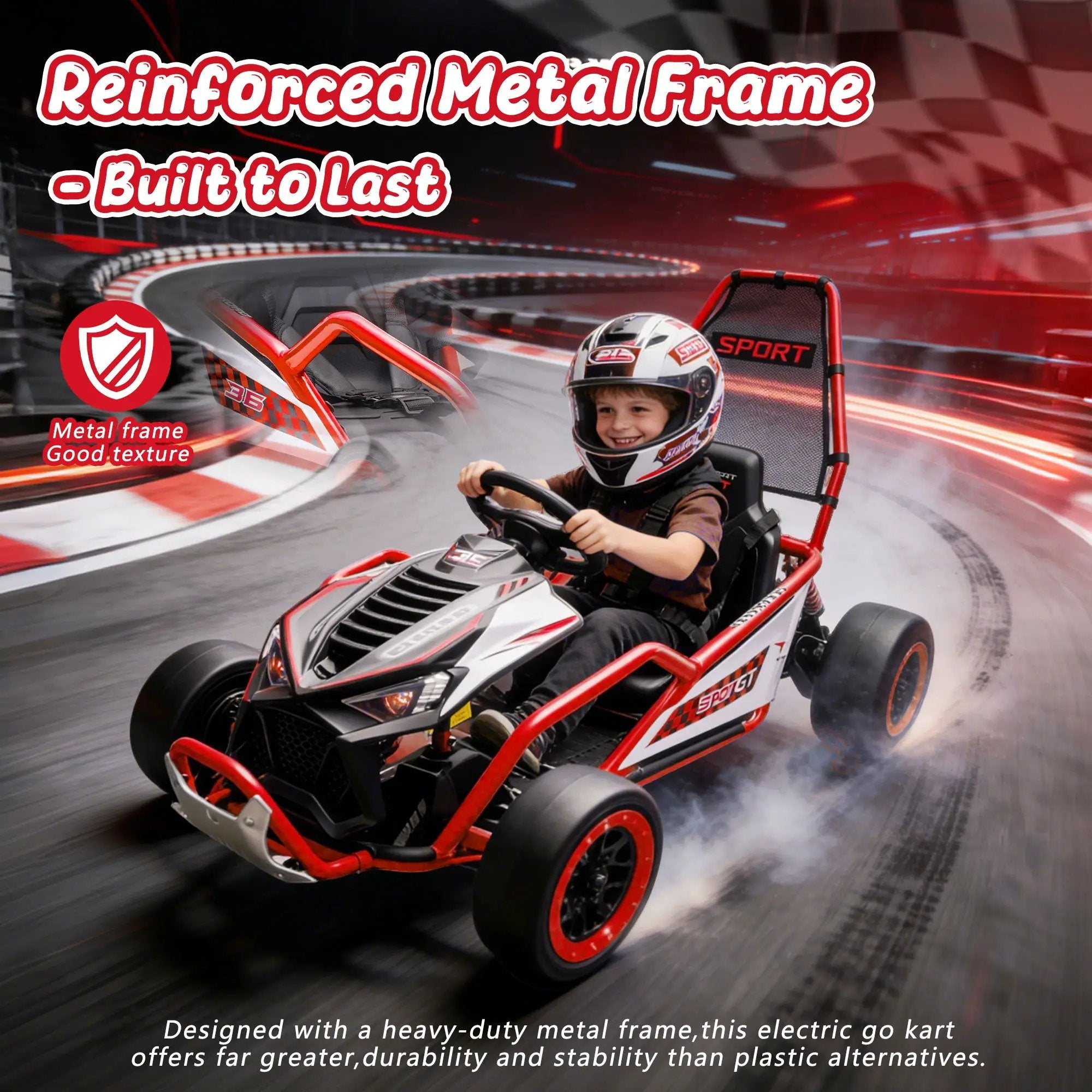 24V 400W Electric Kids Ride-On Toy by HouseOfZazla
