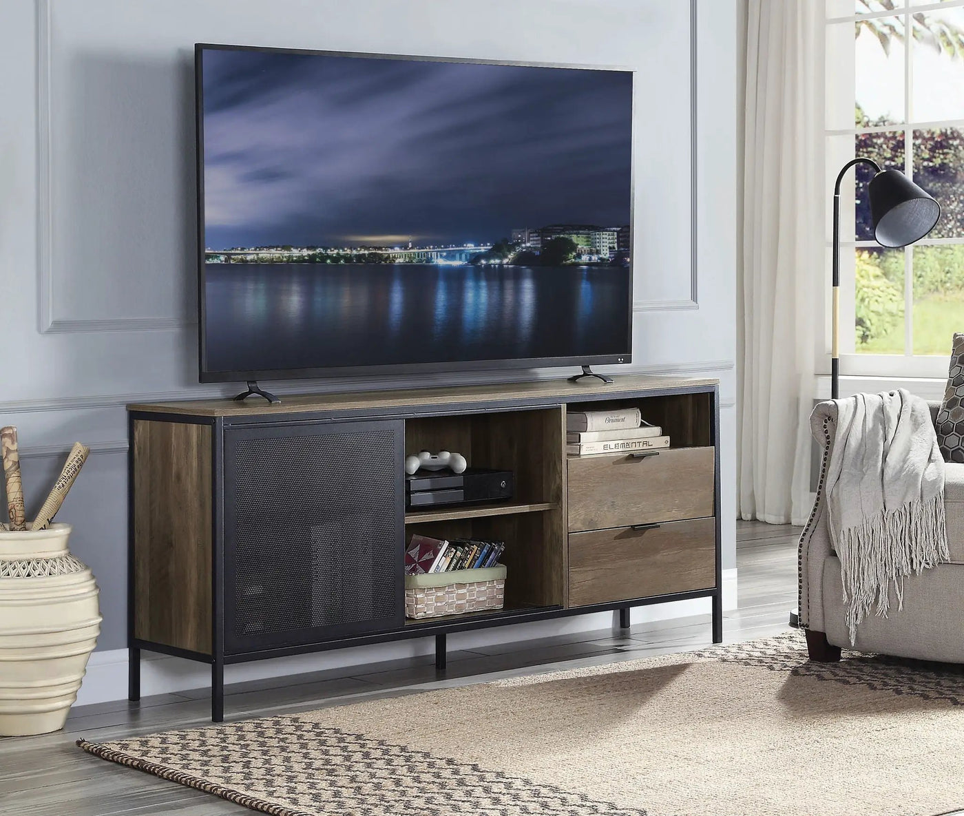 Nantan - Rustic TV Stand by HouseOfZazla