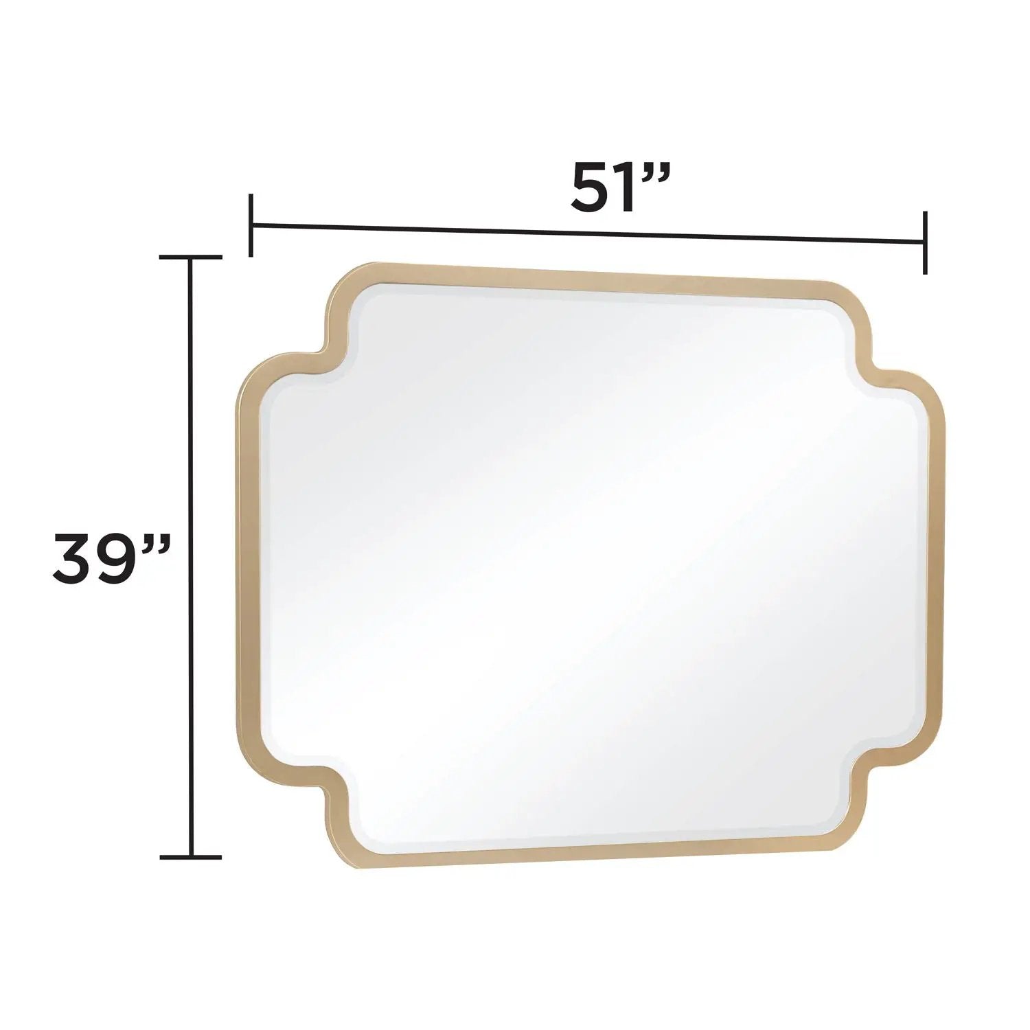 Lexington - Bedroom Mirror - Beige by HouseOfZazla