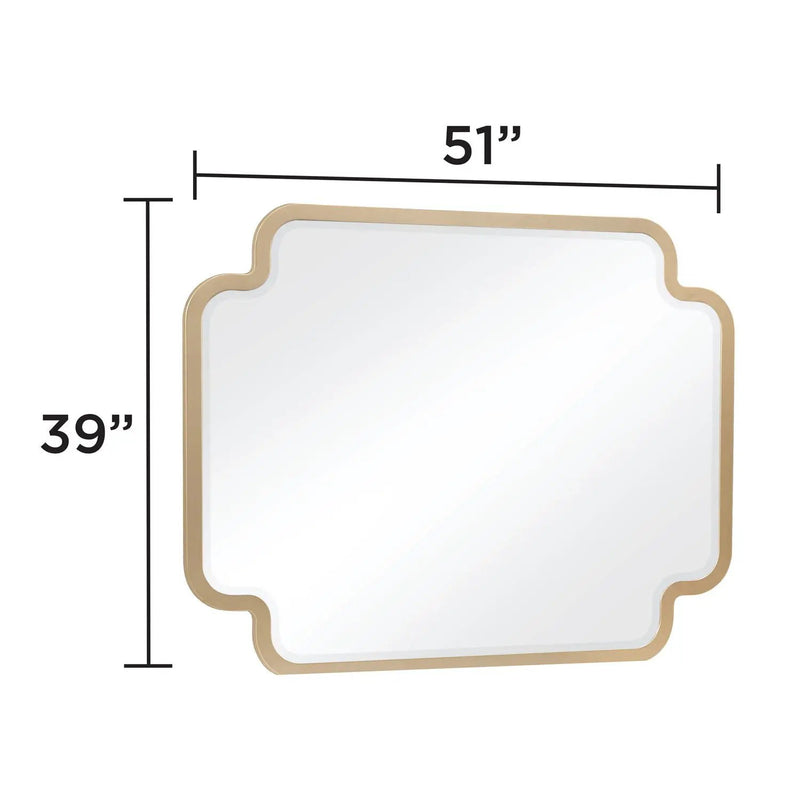 Lexington - Bedroom Mirror - Beige by HouseOfZazla