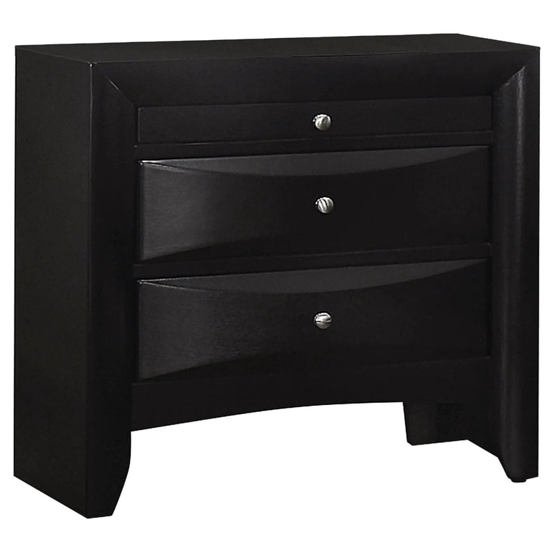 Briana 4-piece California King Bedroom Set Black by Unique Piece Furniture