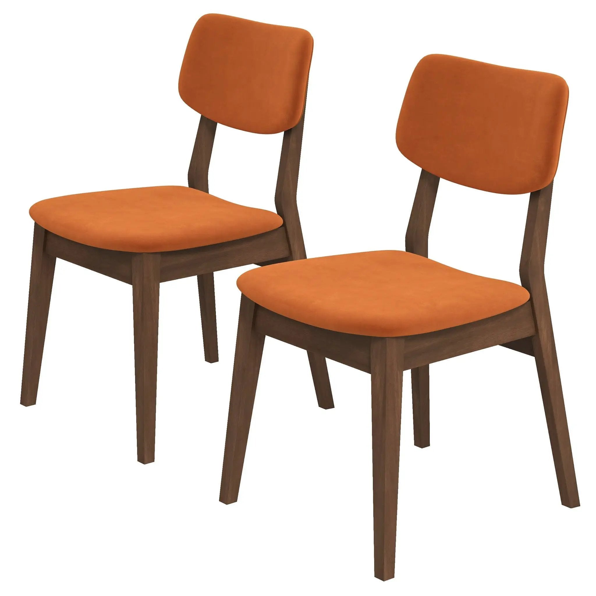 Carlos - Solid Back Side Chair (Set of 2) by Unique Piece Furniture