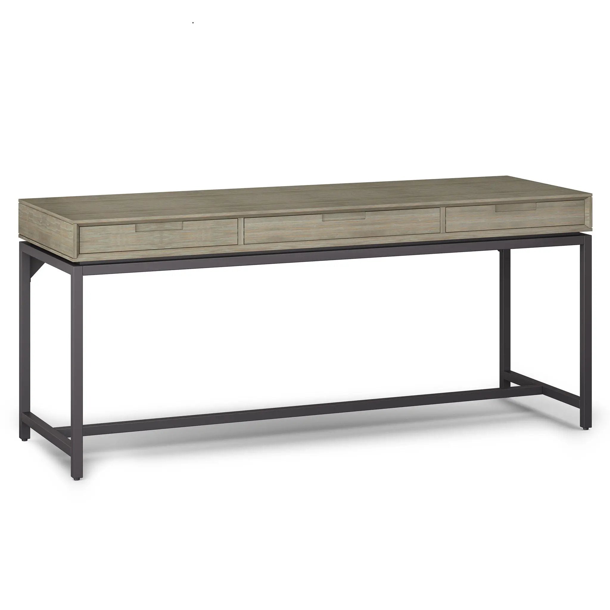 Banting - Mid Century Wide Desk, Handcrafted by Unique Piece Furniture
