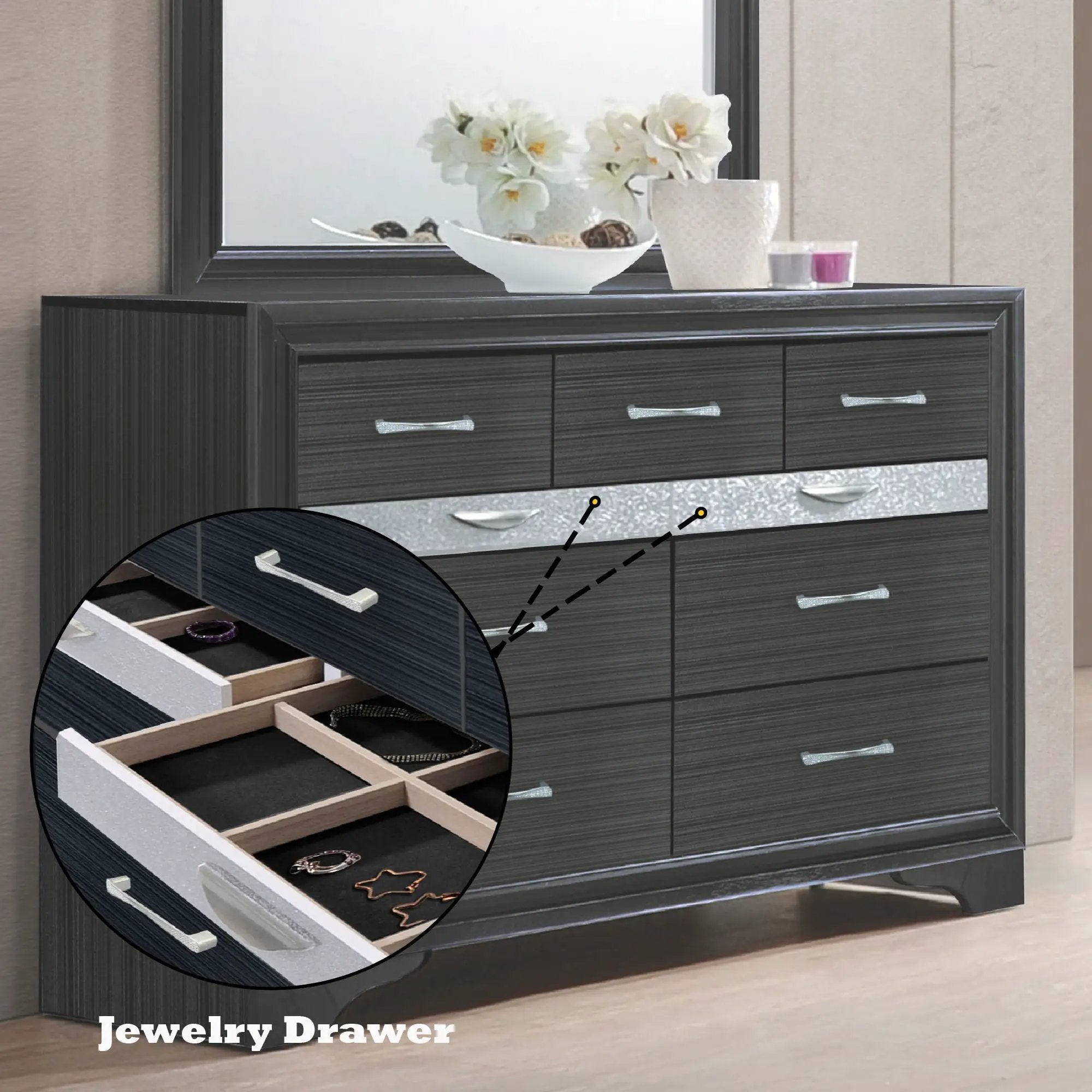 Naima - Versatile Storage Dresser by HouseOfZazla