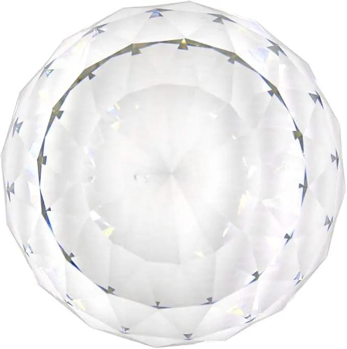 Clear Crystal Ball Prism Window Rainbow Maker Window Prisms Suncatcher for Feng Shui, (100mm/3.94inch) by GreenHaven Gardens