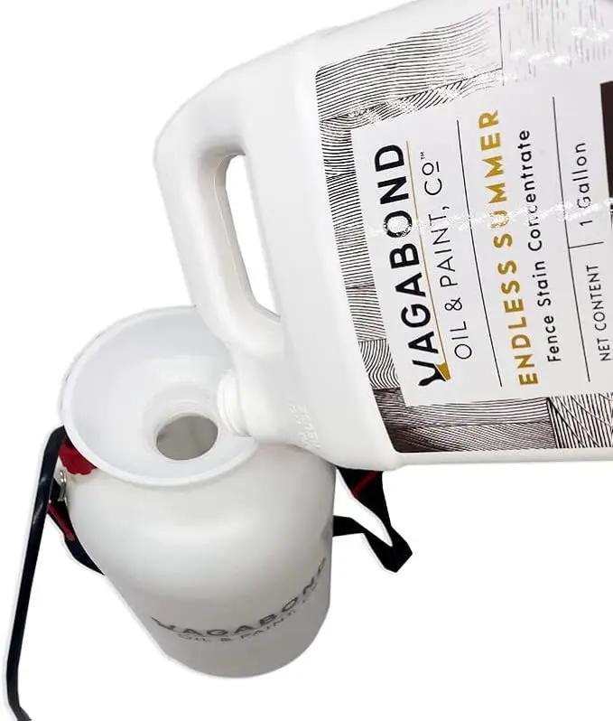 Vagabond Oil & Paint, Co - Premium 8 Liter Low-Pressure Pump-Sprayer by GreenHaven Gardens