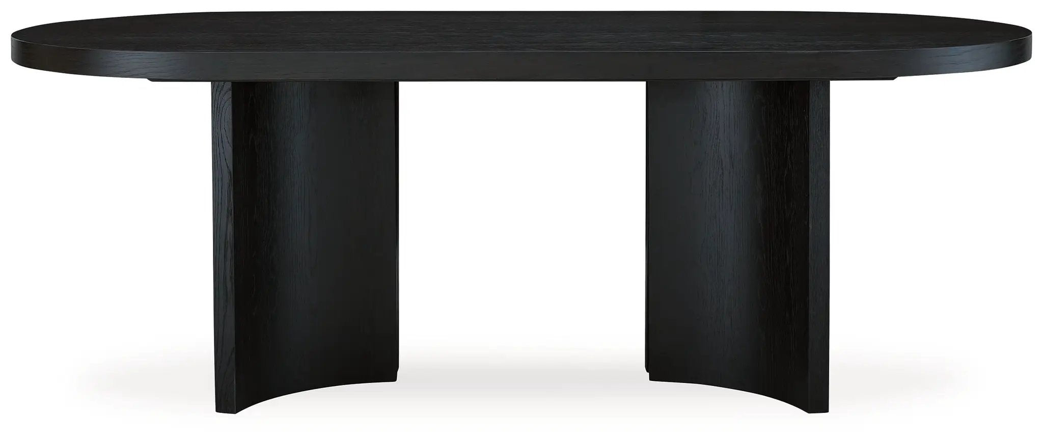 Rowanbeck - Oval Dining Room Table - Black by Unique Piece Furniture