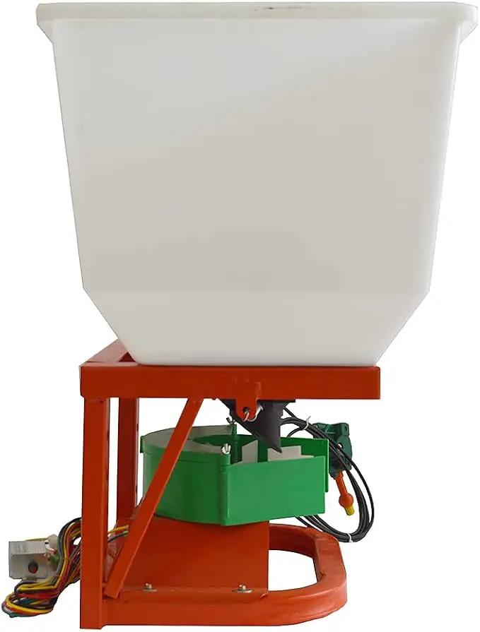 ATV/UTV Seed Fertilizer Spreader Broadcast Spreader 265lbs Garden Farmer Tractor Spreader 12V Variable Easy Fix Fertilizer Hopper Dry Material Spreader by GreenHaven Gardens
