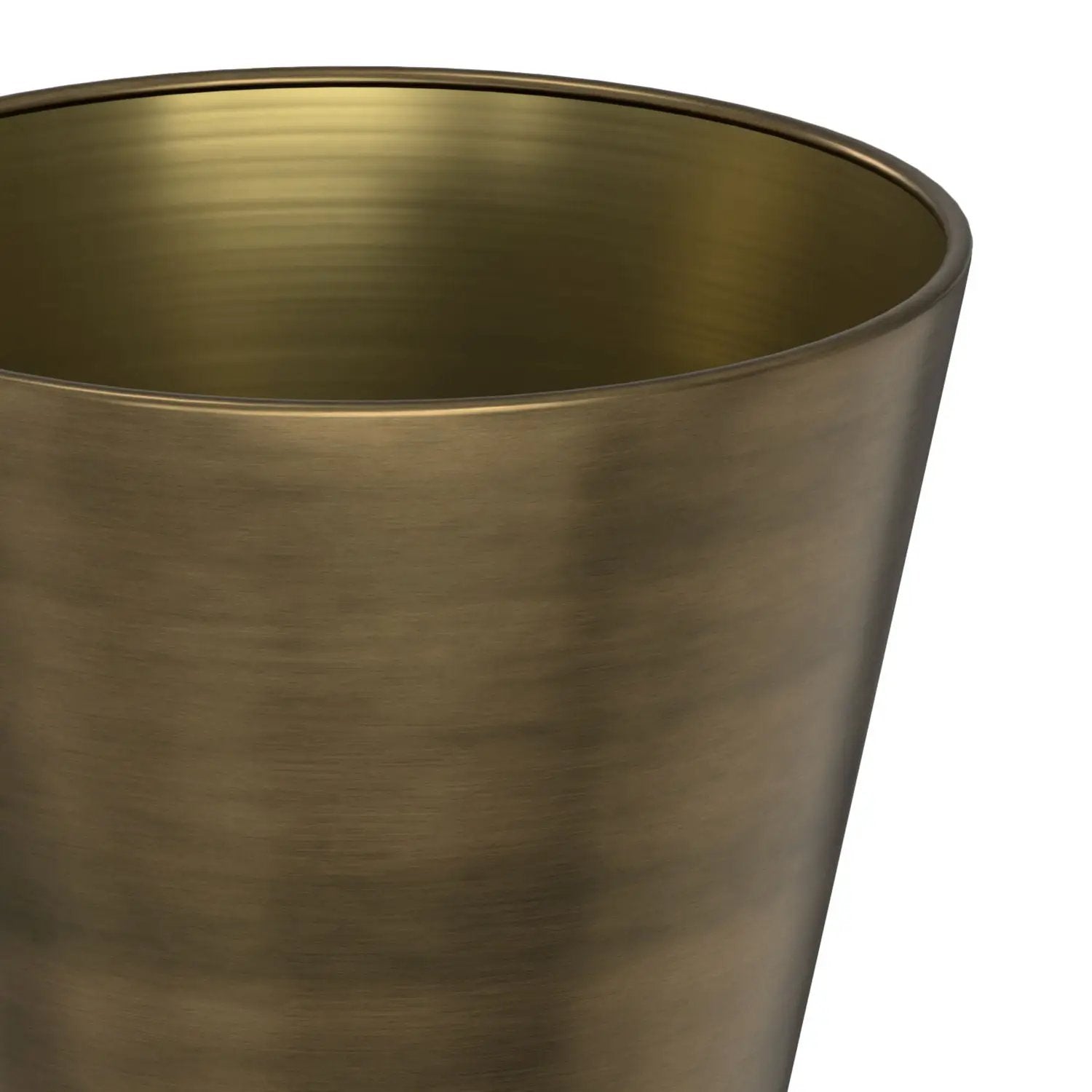 Leyla - Side Table - Antique Brass by HouseOfZazla