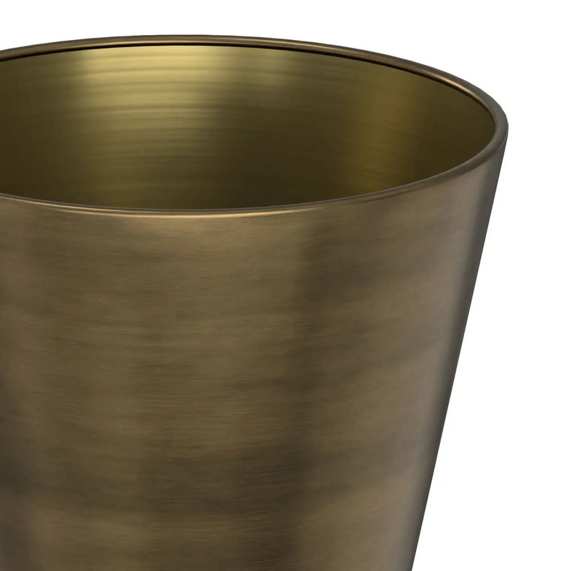 Leyla - Side Table - Antique Brass by HouseOfZazla
