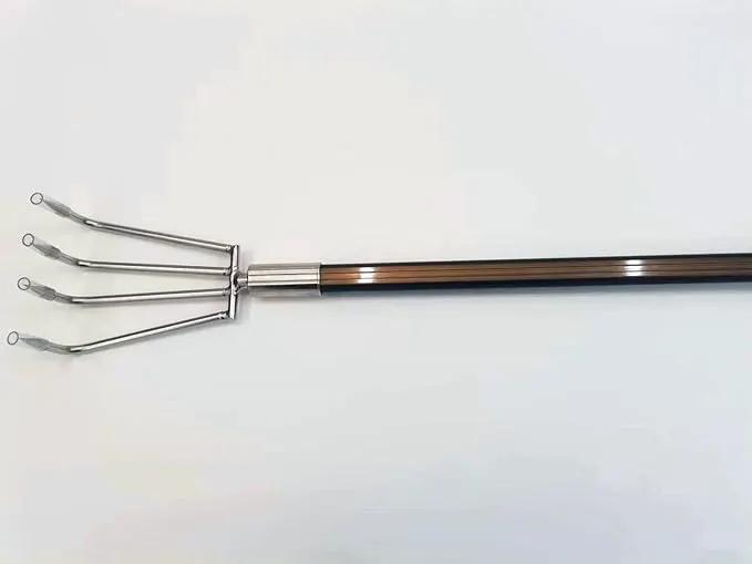 Stainless Steel Garden Claw rake Multifunctional rake, Lengthened Aluminum Alloy Handle, can be Used for Weeding and loosening The Soil in The Garden, and can Also be Used for Treasure Digging by GreenHaven Gardens