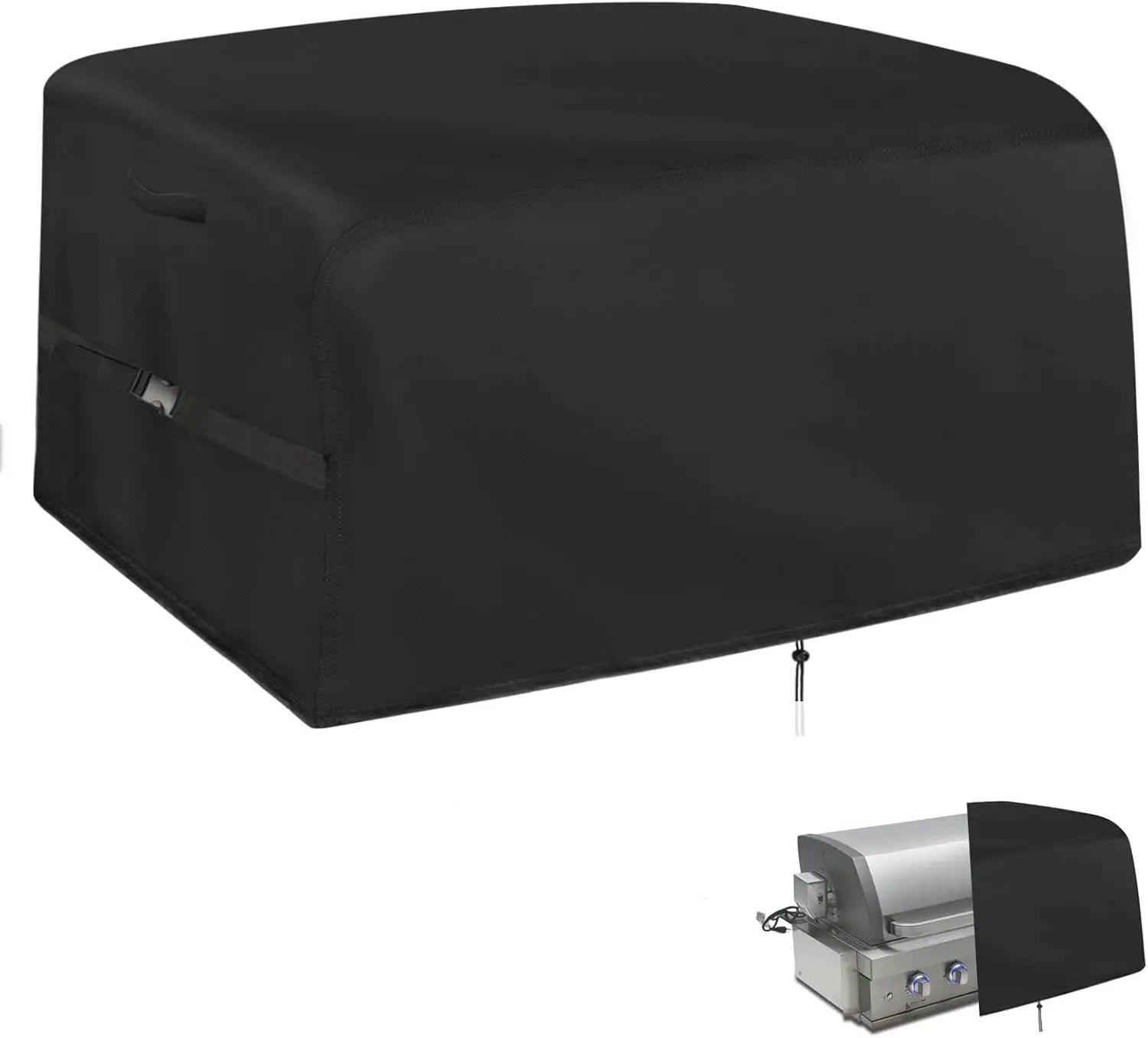 Kingling Grill Cover Fits for 6-Burner 87000 Propane Gas Grill, 44 inch Waterproof & UV Resistant Outdoor Griddle Cover Table Top Outdoor Grill Accessories - 44" L x 25" W x 21" H by GreenHaven Gardens