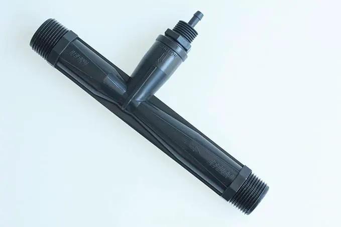 Pvdf Venturi Injector 1” Inch Gas-Liquid Mixing Venturi Injection for Ozone Generator, Agriculture Fertilizer Irrigation, Sewage Treatment, Dosing Device, Jet Device by GreenHaven Gardens