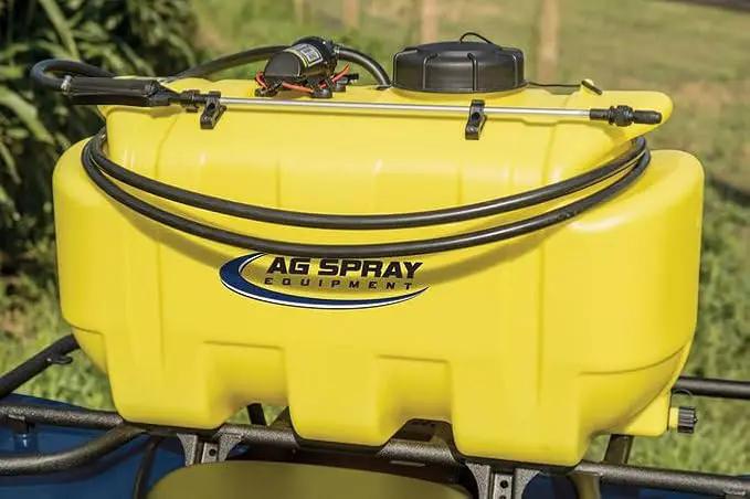 25 Gallon Bronze Spot Sprayer – 1.2 GPM High-Flo 12V Pump, EcoGun with Adjustable Nozzle, 15’ Hose – ATV/UTV Lawn & Garden Sprayer for Weed & Pest Control by GreenHaven Gardens