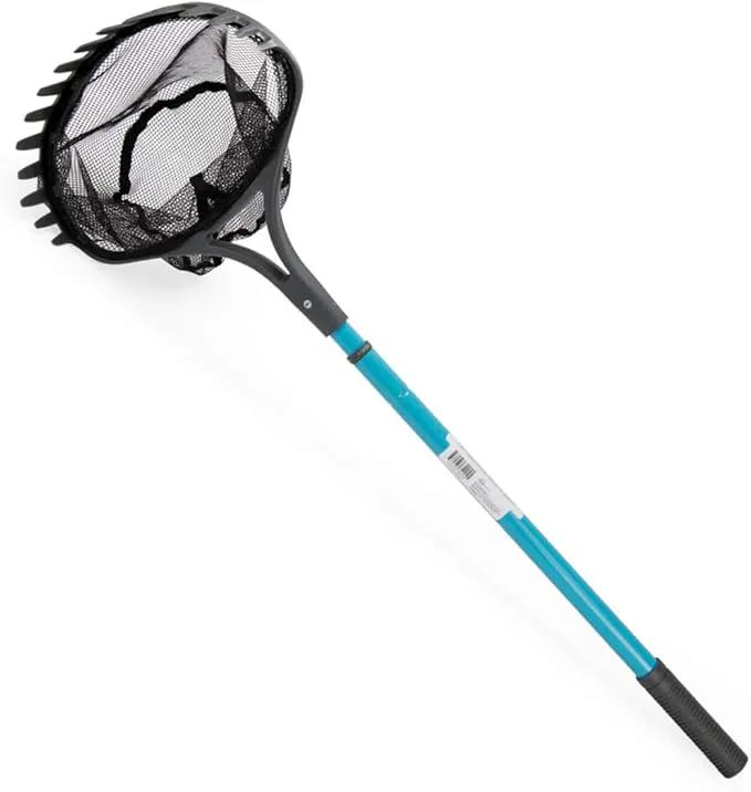 Aquascape 74004 Pond Shark Net Skimming, Maintenance and Water Garden Tool, Blue 60-inch by GreenHaven Gardens