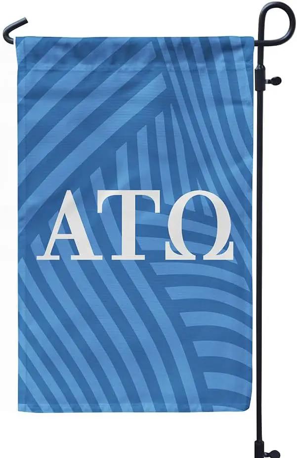 Alpha Tau Omega Licensed Flag Garden 12x19 inches Flag Banner Yard Decor Outdoor Decoration (Alpha Tau Omega #4) by GreenHaven Gardens