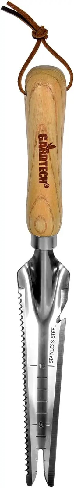 Hand Weeder Puller Tool, Dandelion Fork Weeding Knife Tool - 2023 New Garden Tool for Weeders Easy Quick Clean Removal Root Digging - Original Multi Use Rust-Resistance (13.8in) by GreenHaven Gardens