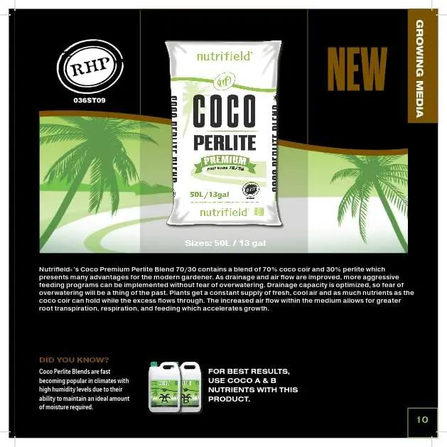 Coco Coir Perlite Mix Potting Soil - 70/30 Blend - Pre Buffered Plant Soil with Calcium, Organic Coconut Coir & Perlite for Plants - Garden Soil for Hydroponic, Indoor & Outdoor Gardening by GreenHaven Gardens
