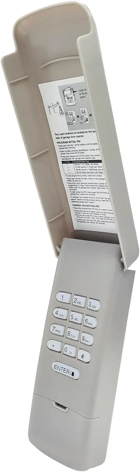 Garage Door Opener Keypad Replacement for Liftmaster Chamberlain Craftsman Garage Door Opener Keypad Wireless Keyless Entry with 315/390 MHZ Learn Button Since 1993 by GreenHaven Gardens