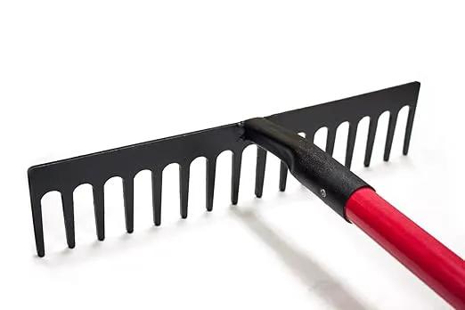 Bully Tools 92369 66-Inch 4-Tine Mulch Fork with Fiberglass Long Handle by GreenHaven Gardens