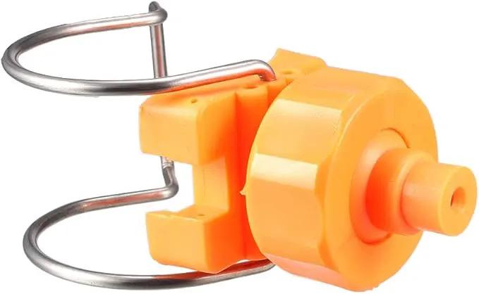 uxcell Spray Nozzle, 2" Adjustable Ball Flat Fan Full Cone Clamp Clip Nozzle Watering Irrigation by GreenHaven Gardens