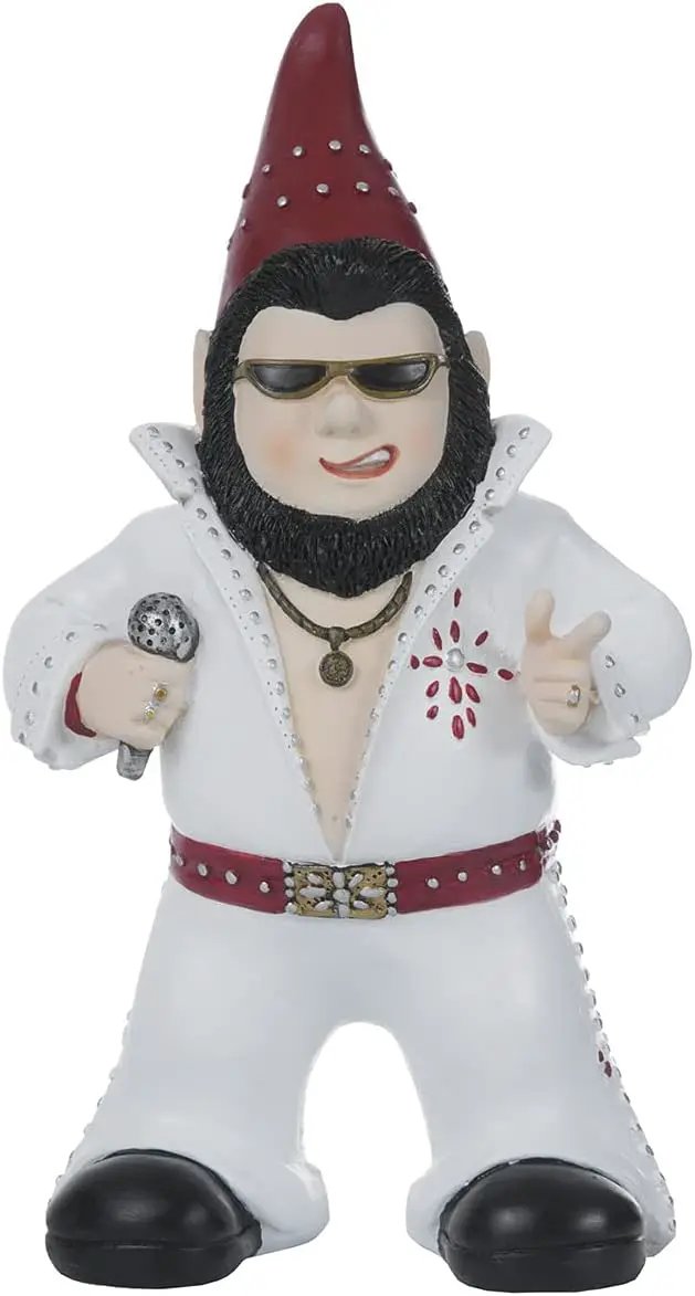 Large Singer Gnome Garden Statue Outdoor Resin Dwarf Figurine Decor Home Decoration Funny Sculpture for Patio Poch Yard Backyard Ornament Housewaiming Unique Gift by GreenHaven Gardens