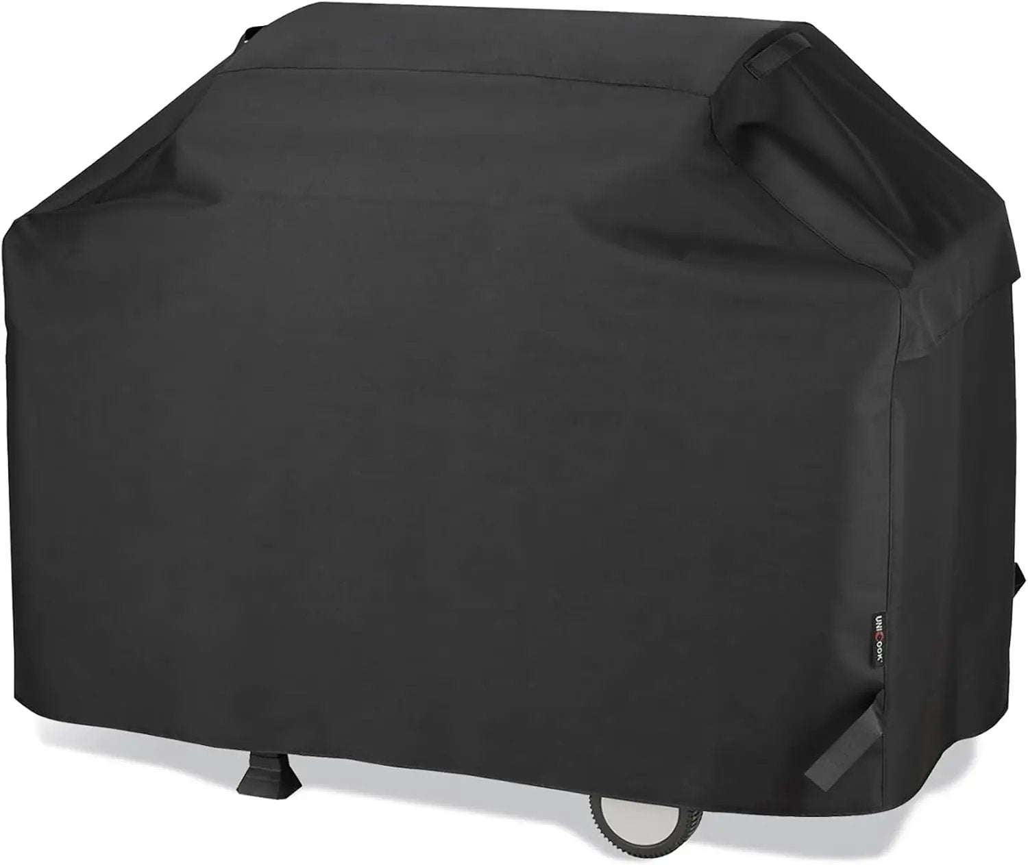 Unicook Heavy Duty Waterproof Barbecue Gas Grill Cover, 65-inch BBQ Cover, Special Fade and UV Resistant Material, Durable and Convenient, Fits Grills of Weber Char-Broil Nexgrill Brinkmann and More by GreenHaven Gardens