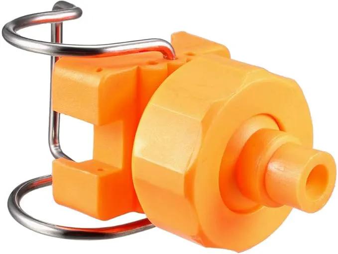 uxcell Spray Nozzle, 1" Adjustable Ball Flat Fan Full Cone Clamp Clip Nozzle Watering Irrigation by GreenHaven Gardens