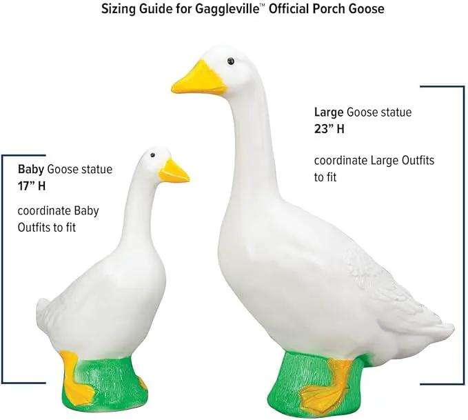Fox Valley Traders Butterfly Goose Outfit by GagglevilleTM, Fits Large 23" H Statue by GreenHaven Gardens