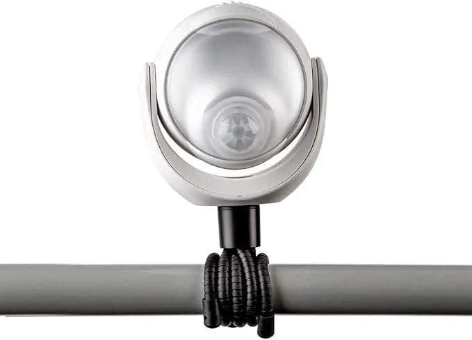 Limitless Innovations Lumenology Portable LED Motion Sensor Light Provides 148 Lumens with a 13 ft Detectable Range and Flexible Tripod Base with Magnetic Option – Indoor/Outdoor (White) by GreenHaven Gardens