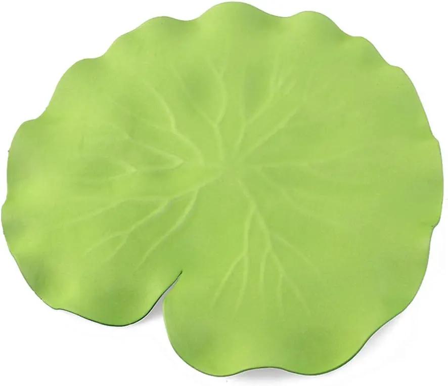 Garneck 10pcs Pool Lotus Leaves Artificial Floating Foam Lotus Leaves Lily Pads Fake Foliage Decoration for Pond Pool Aquarium Fish Artificial Leaf Tank Foam by GreenHaven Gardens