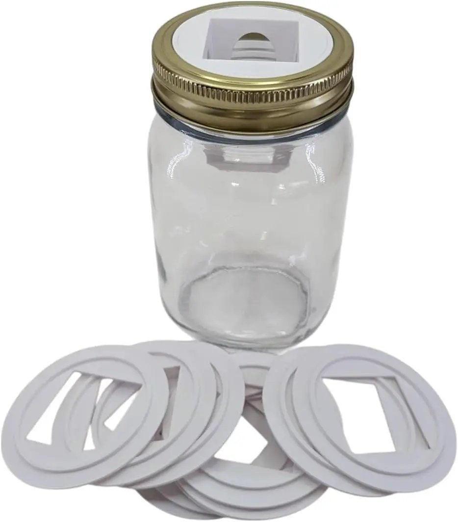 Grow Cubes for Hydroponic System/Compatible with Gardyn (10 Grow Cubes + 10 MJ Adapters) by GreenHaven Gardens