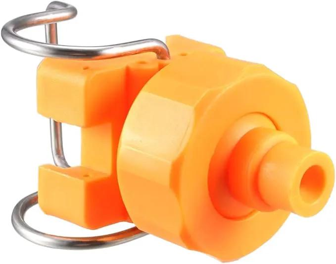 uxcell Spray Nozzle, 3/4" Adjustable Ball Flat Fan Full Cone Clamp Clip Nozzle Watering Irrigation by GreenHaven Gardens