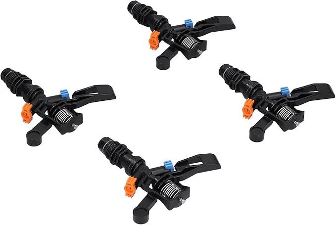 Rocking Arm Sprinklers,10PCS Plastics G 1/2 Male Thread 360° Rotating Sprinklers Watering Sprinkler for Yard Lawn and Grass Irrigation 4.7x4.5in by GreenHaven Gardens