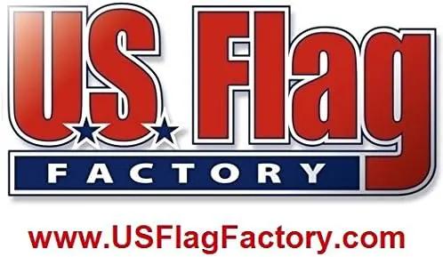 US Flag Factory 3x5 FT Texas State Flag (Sewn Star, Sewn Stripes) (Pole Sleeve) Outdoor SolarMax Nylon - Premium Quality - Made in America (3x5 FT (Pole Sleeve)) by GreenHaven Gardens