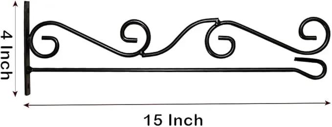 Wall Garden Flag Holder,Wall Garden Flag Stand,Garden Flag Scroll Hanger,Garden Flag Wall Hanger,one Piece Garden Flag Stand for Wall Porch,Great Gifts Ideas by GreenHaven Gardens