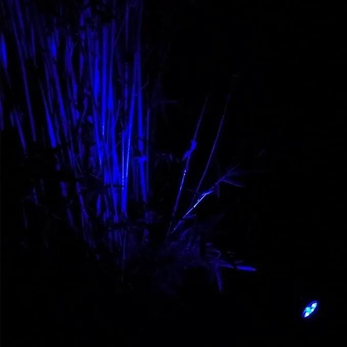 T-SUNUS Blue Solar Lights Outdoor Waterproof IP65, 2 Pack Garden Spotlights, Auto-on/Off Security Landscape Pond Spot Light 2 Modes for Halloween Christmas Tree Patio Garage Yard Driveway Pool Fence by GreenHaven Gardens