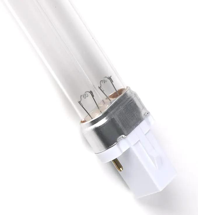 2 Pack 13 Watts UV UVC G23 Base Germicidal Ultraviolet Light Bulb Compatible w/Jebao Pond Sunsun Grech, UV Light for Pond by GreenHaven Gardens