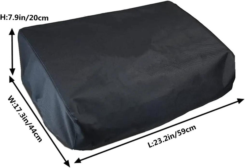 Heavy Duty Grill Cover Compatible with 1666 Blackstone 22inch Tabletop Griddle Without Hood, Also Compatible with Royal Gourmet PD1202S and Cuisinart CGG-501, Waterproof & Windproof by GreenHaven Gardens