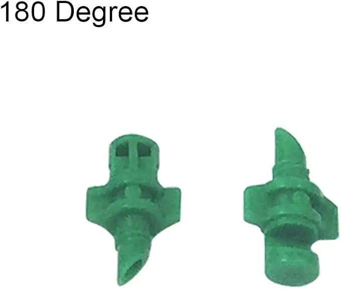 90 180 360 Degree Atomizing Sprinkler Sprayer, Micro Garden Lawn Water Spray Misting Nozzle Sprinkler Irrigation System for Agriculture,Hydroponic and Aeroponic Irrigation, 3Colors, 150PCS by GreenHaven Gardens