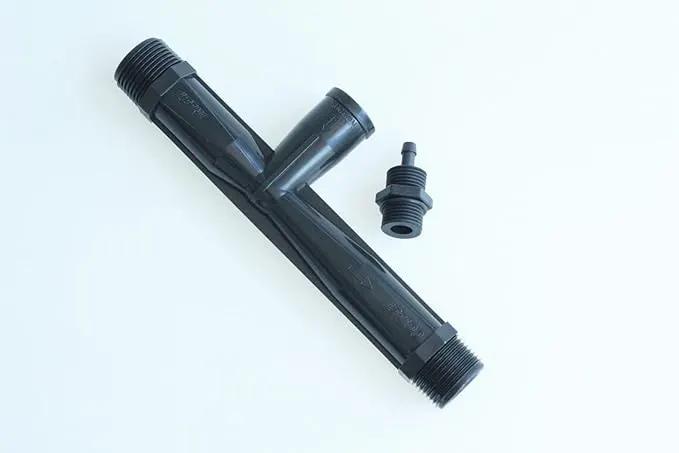 Pvdf Venturi Injector 1” Inch Gas-Liquid Mixing Venturi Injection for Ozone Generator, Agriculture Fertilizer Irrigation, Sewage Treatment, Dosing Device, Jet Device by GreenHaven Gardens