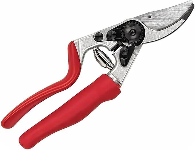 Felco F10 Pruning Shears – 8.3" Swiss-Made Left-Handed Garden Clippers with 25mm Cutting Capacity | Hand Pruners for Gardening | Garden Tool Cutter with Precision Bypass Blade, Aluminum Handles by GreenHaven Gardens
