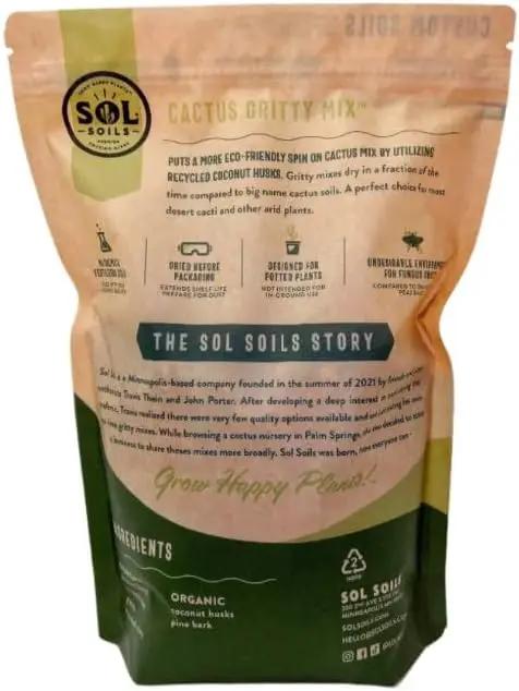 Cactus Gritty Mix - 2 Quarts by GreenHaven Gardens