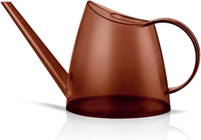 WhaleLife Indoor Watering Can for House Bonsai Plants (1.4L, Brown) by GreenHaven Gardens