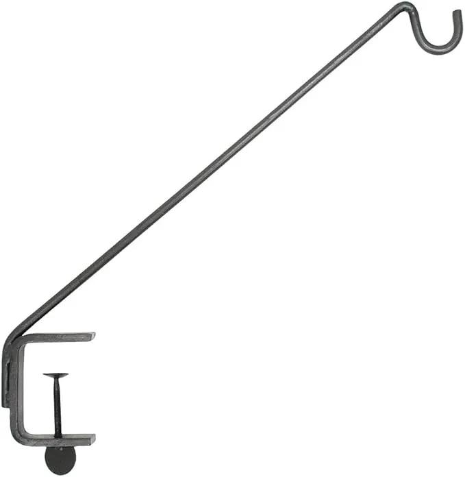 Achla Designs Deck Rail Shepherd's Pole, Angled (BGP-08), 7In by GreenHaven Gardens