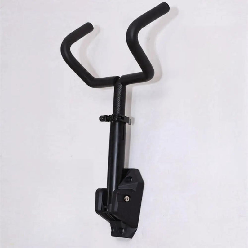 Bicycle Wall Mount Rack, Adjustable Angle, Foldable Design, with Mounting Hardware, Black (Snap fixation) by GreenHaven Gardens